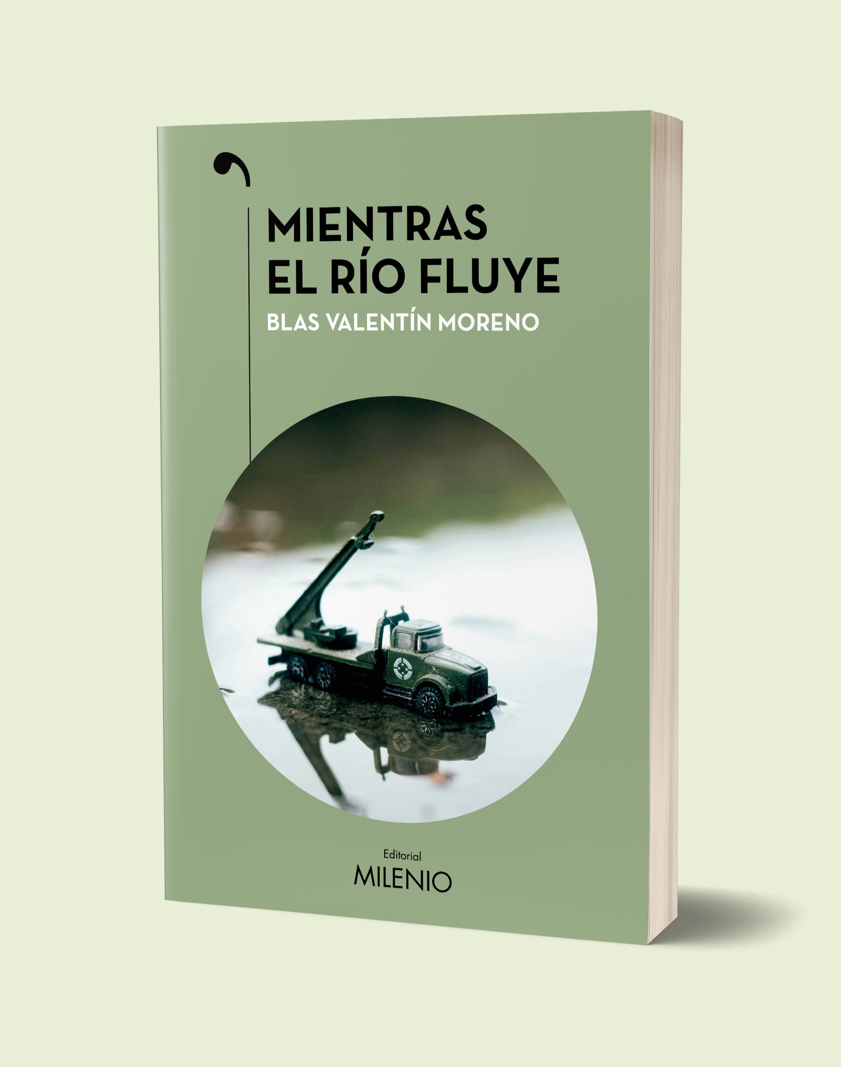 Editorial Milenio publica 'Mientras el río fluye', una novela de Blas Valentín que ofrece un retrato vibrante y lúcido de la vida española contemporánea